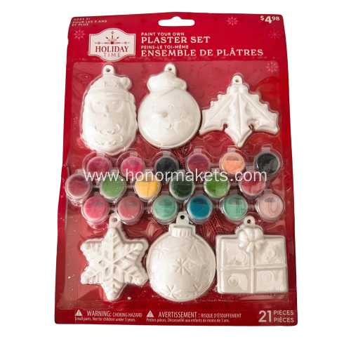 Christmas Plaster Painting Set